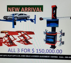 Alignment Equipment for sale call 738-8767