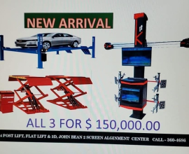 Alignment Equipment for sale call 738-8767