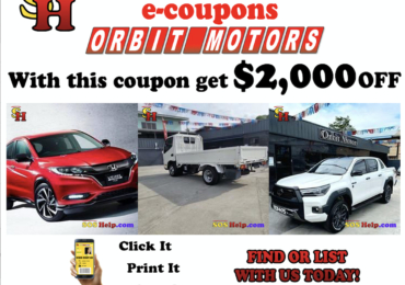 SAVE $2000 NEXT CAR E-Coupon ORBIT MOTORS / SOSHelp.com