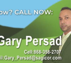 Gary Persad Sagicor Insurance 1-868-358-2707
