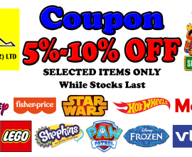 TOY HIL 868-622-8697 TOYS AND GAMES e-coupon